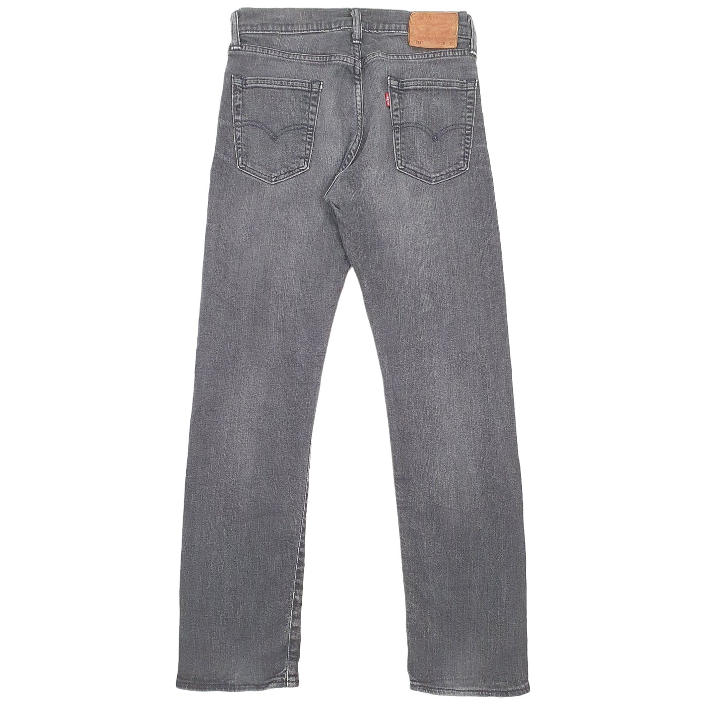 Levis 513 Slim Fit Jeans W30 L29 Grey