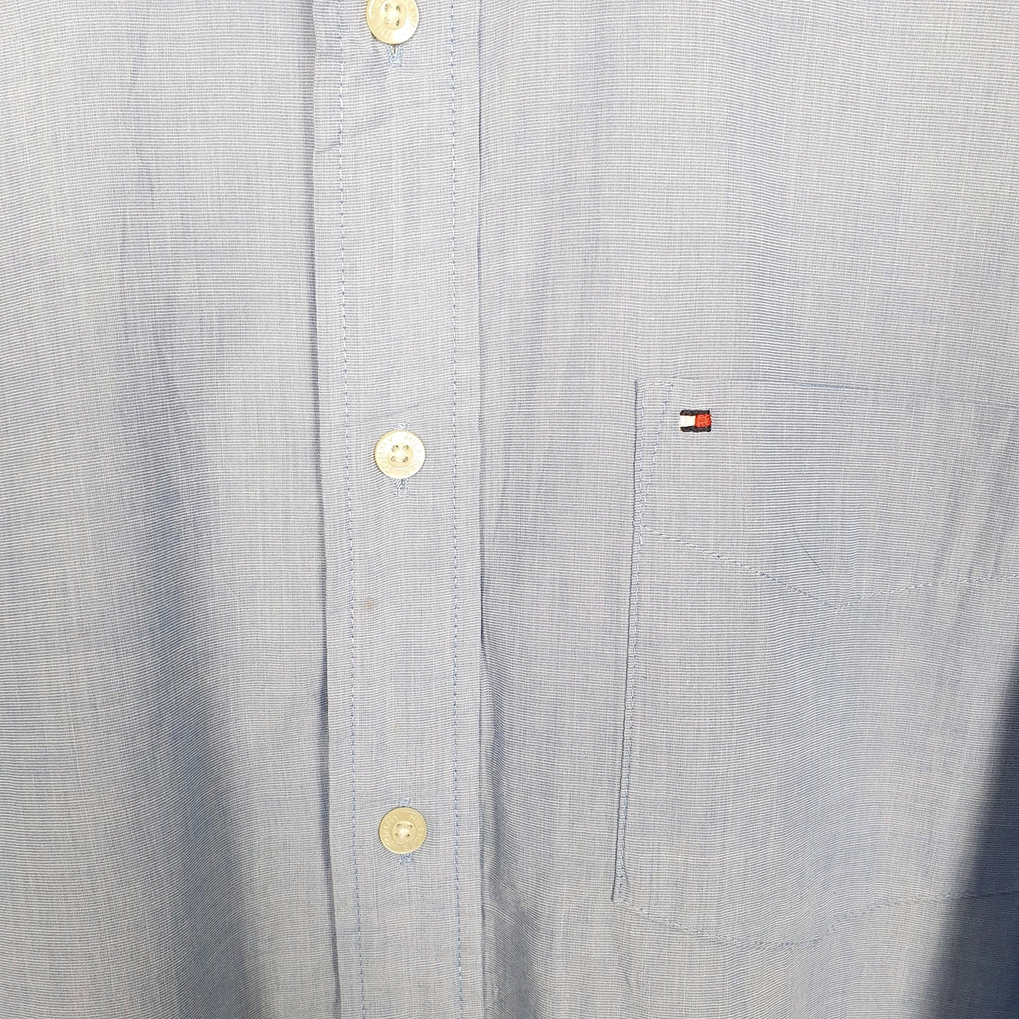 Tommy Hilfiger Long Sleeve Regular Fit Shirt Blue