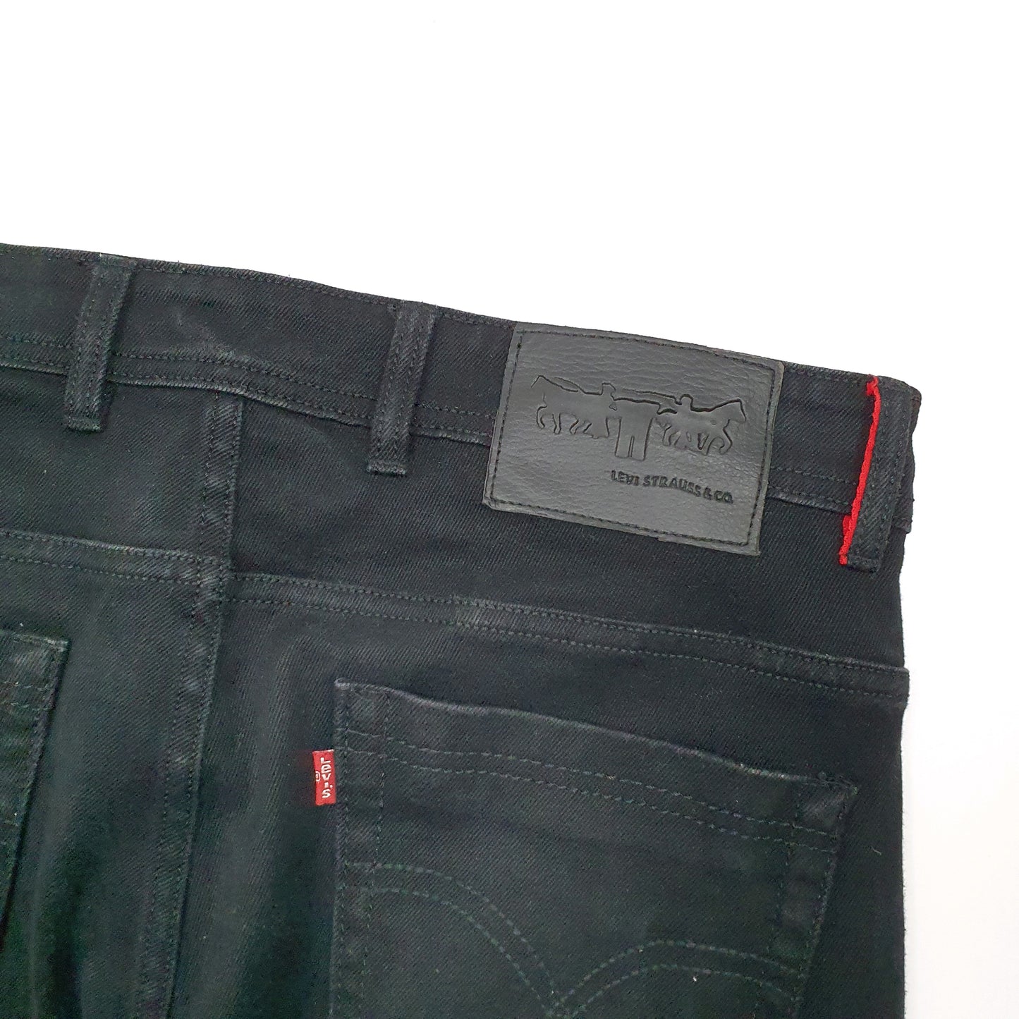 Levis Regular Straight Fit Jeans W32 L30 Black