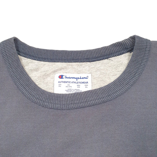Mens Navy Champion Crewneck Jumper