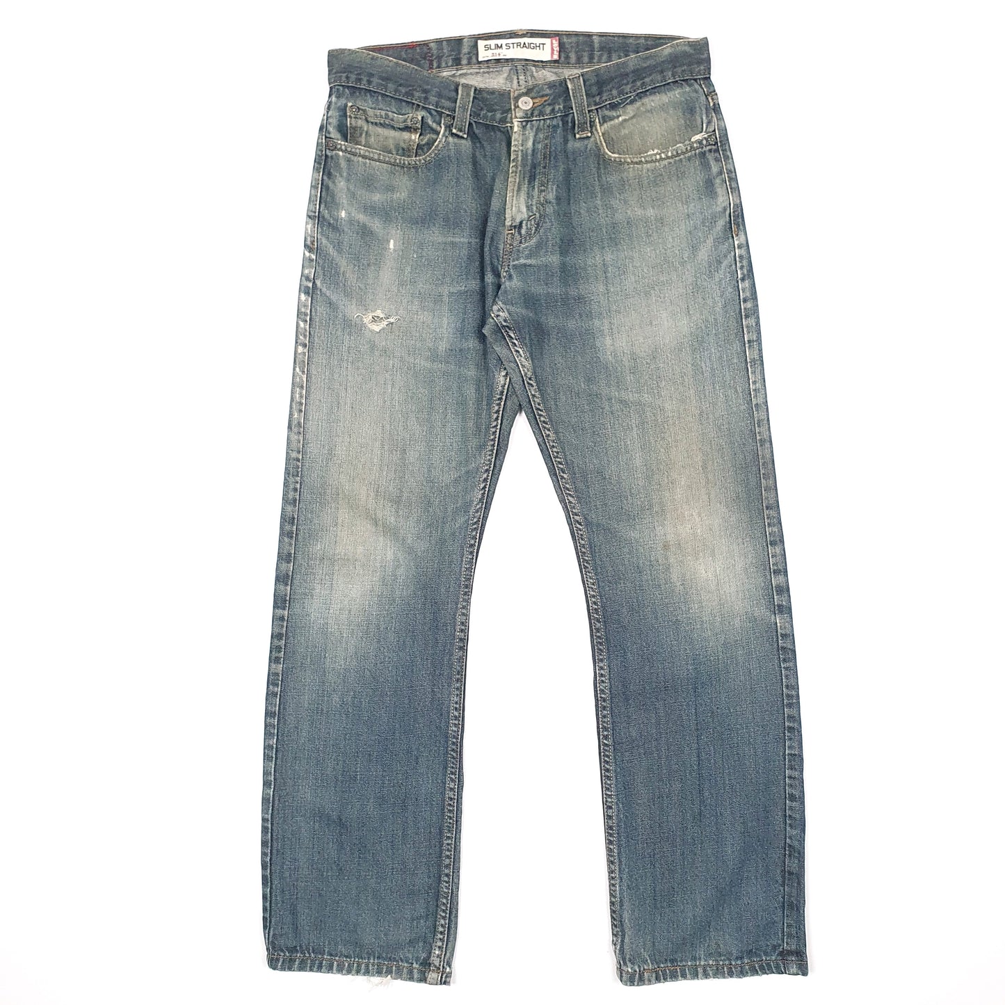 Levis 514 Straight Fit Jeans W32 L30 Blue