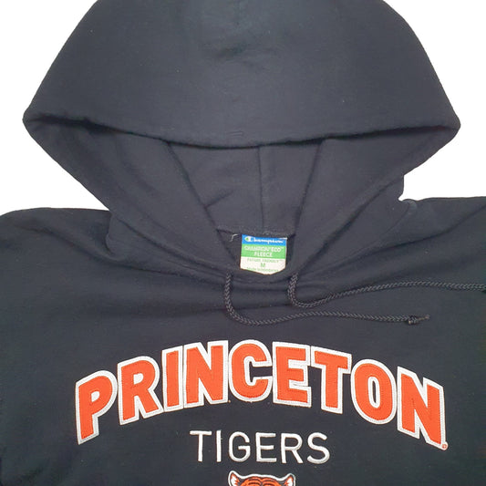 Mens Black Champion Princeton Tigers USA College Hoodie Jumper