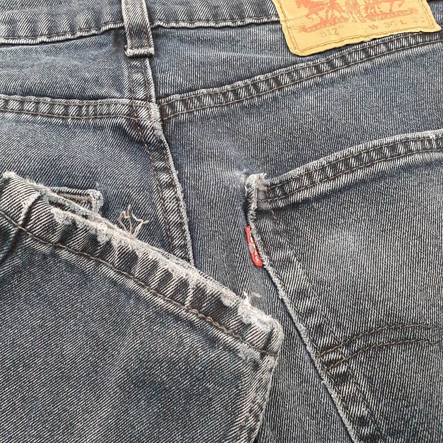 Levis 512 Slim Fit Jeans W30 L30 Navy