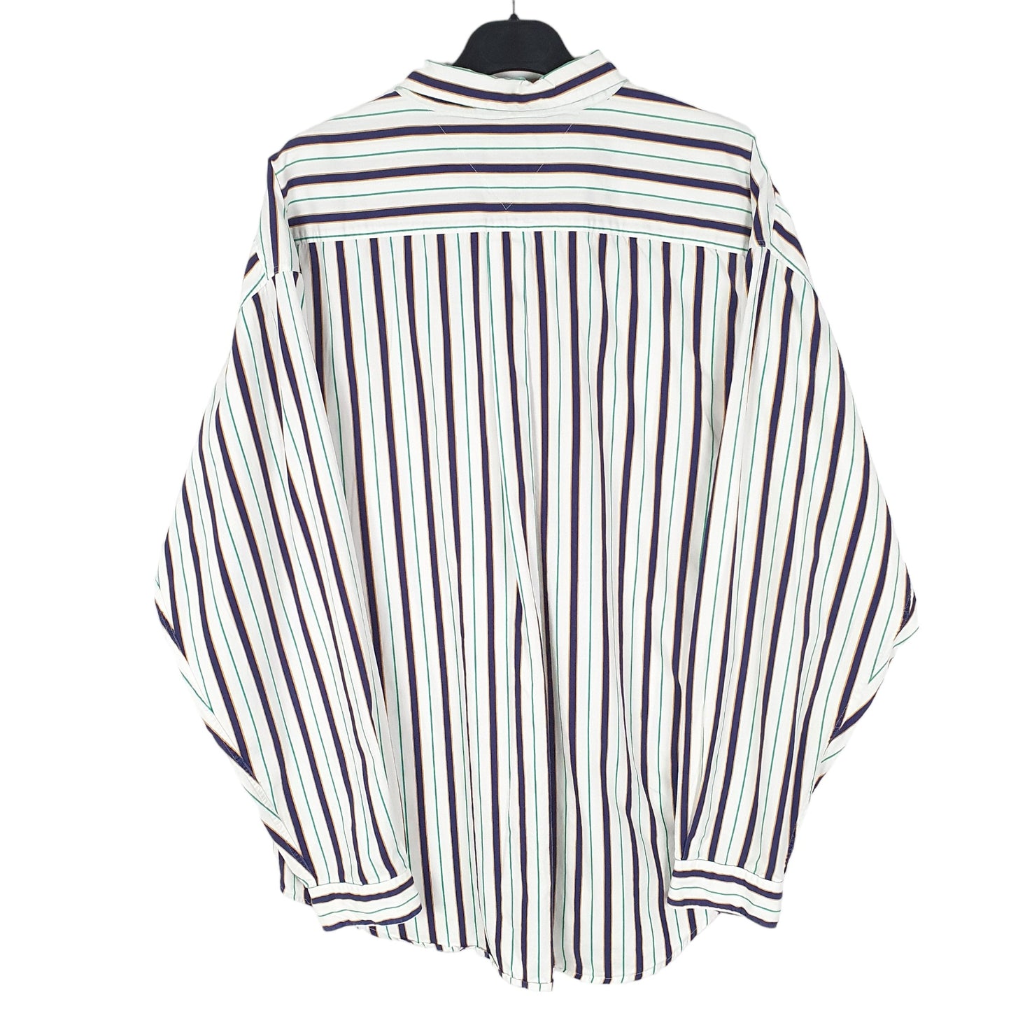 Tommy Hilfiger Long Sleeve Regular Fit Striped Shirt White