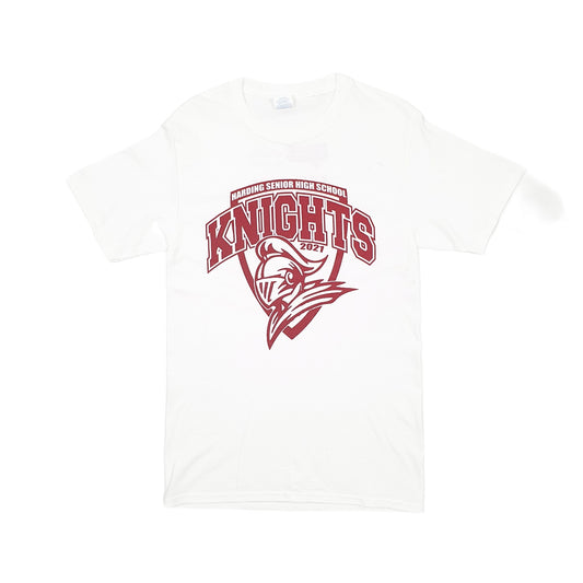 Port & Company USA College Knights Short Sleeve T Shirt White
