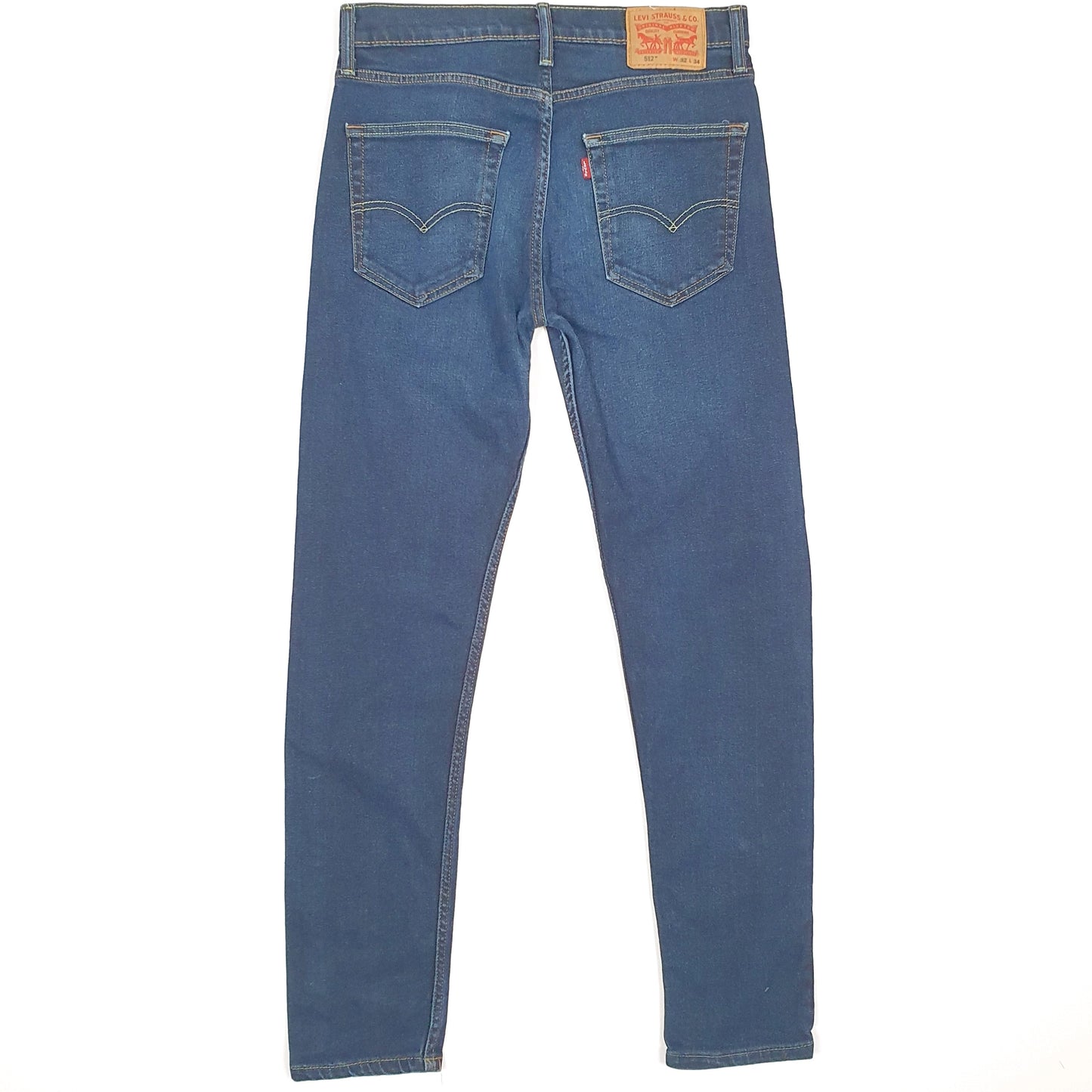 Levis 512 Slim Fit Jeans W32 L31 Blue