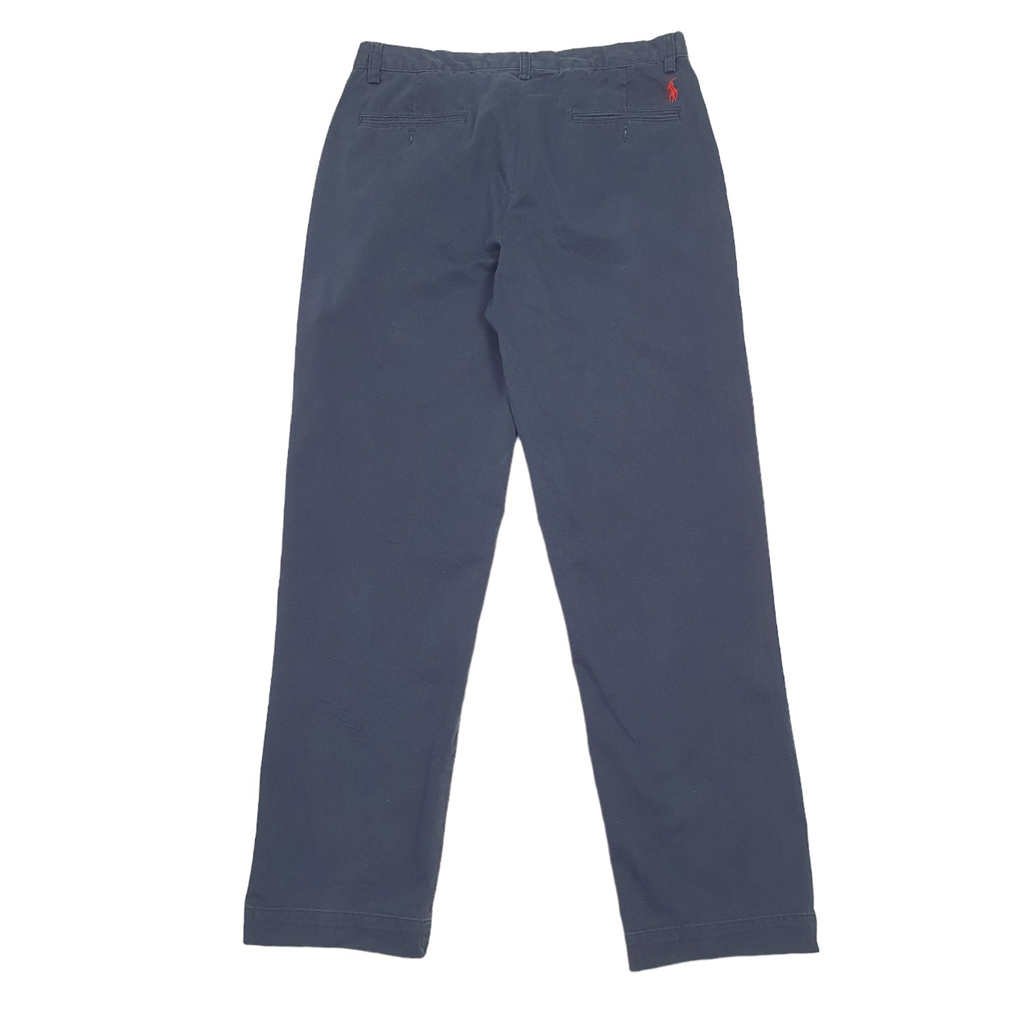 Mens Polo Ralph Lauren Blue Chino Trousers W32 L32 Blue