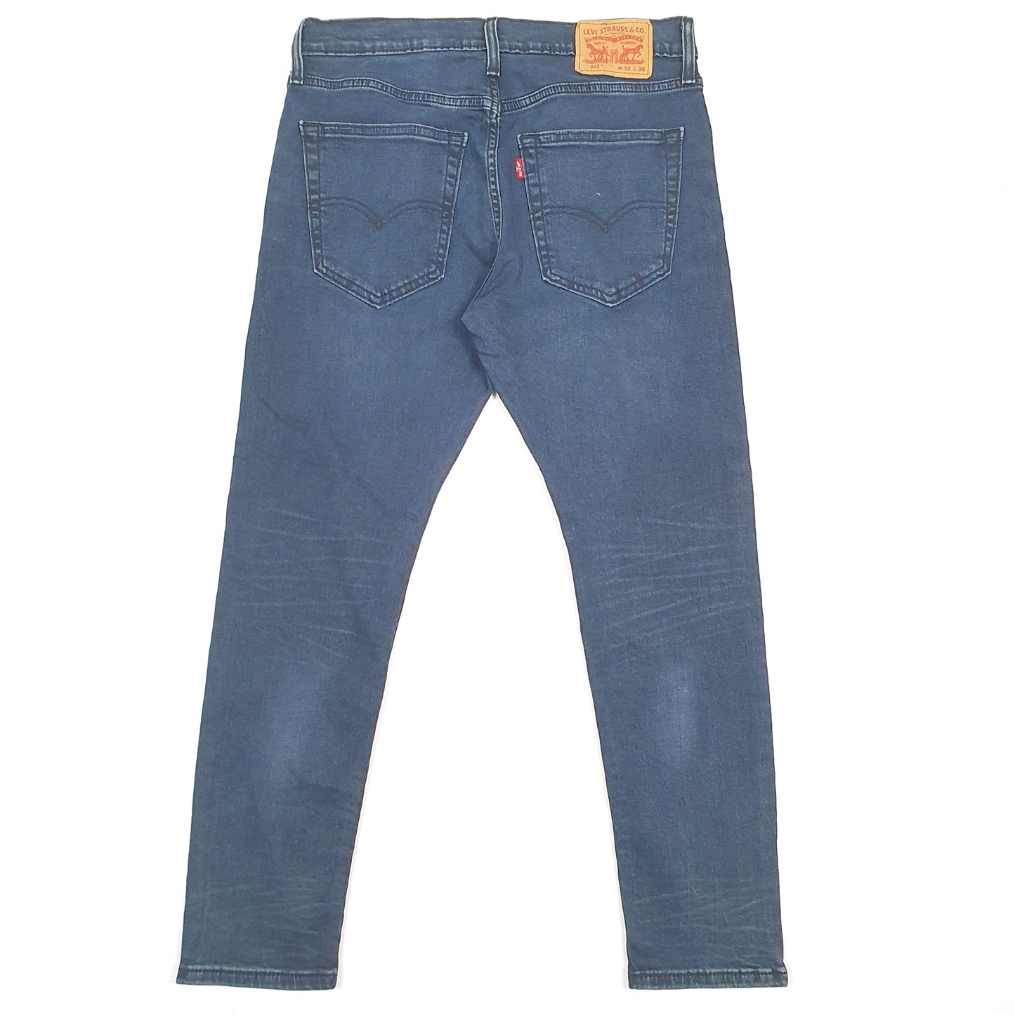 Levis 512 Slim Fit Jeans W32 L27 Navy
