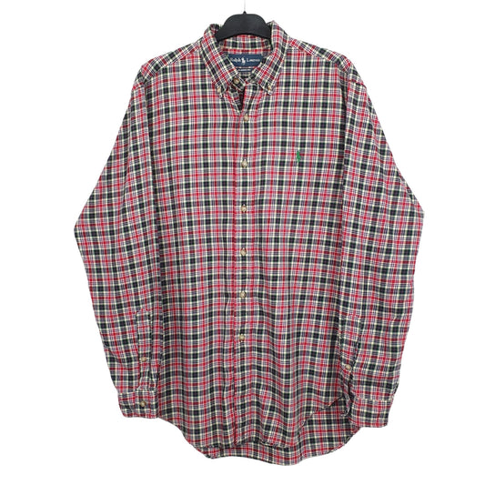 Mens Red Ralph Lauren Long Sleeve Shirt
