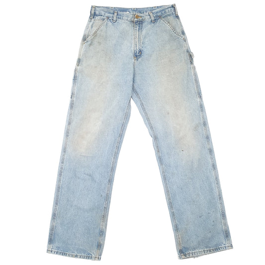 Carhartt Carpenter Loose Fit Jeans W32 L33 Blue