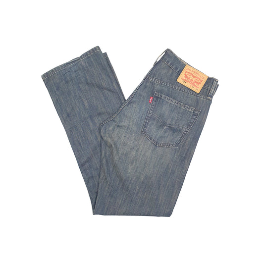 Levis 514 Straight Fit 1990's Jeans W33 L32 Blue