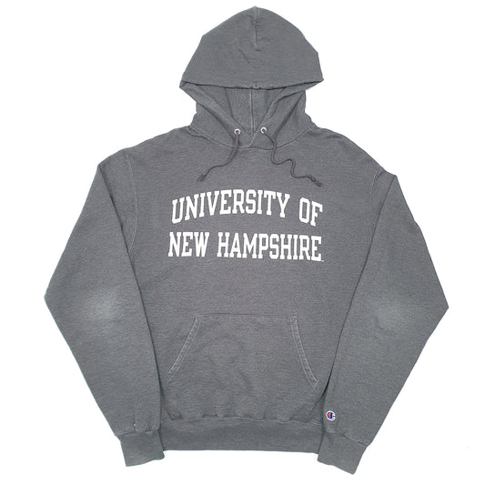 Mens Grey Champion University of New Hampshire Hoodie Jumper