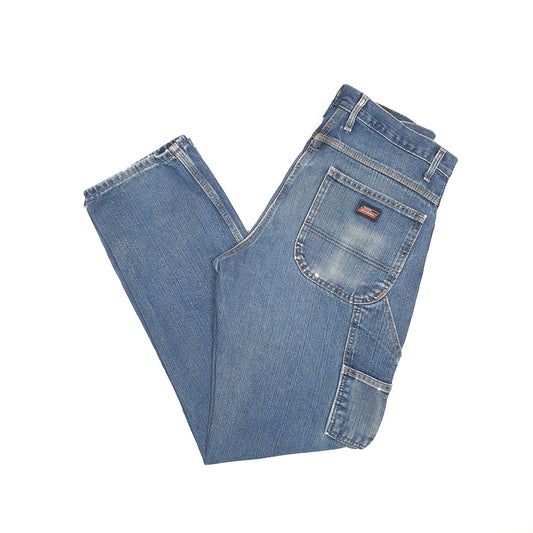 Dickies Carpenter Loose Fit Jeans W34 L34 Blue