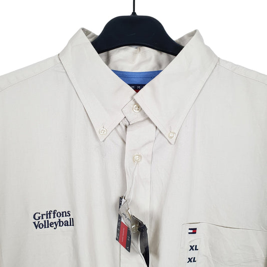 Tommy Hilfiger Long Sleeve Regular Fit Shirt Beige