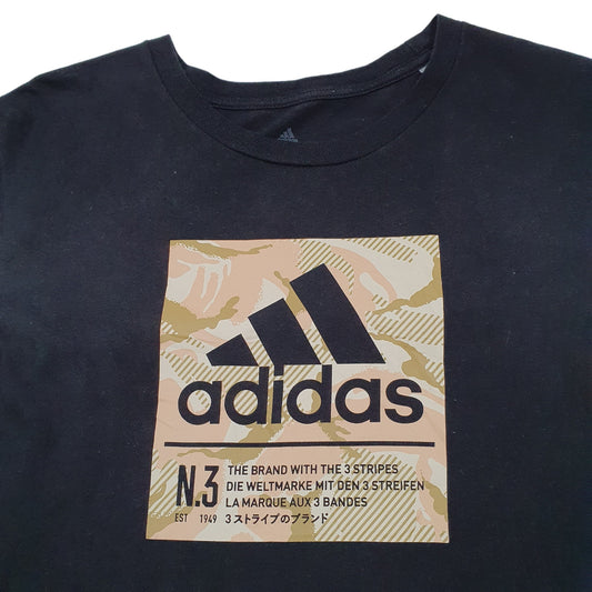 Adidas Short Sleeve T Shirt Black
