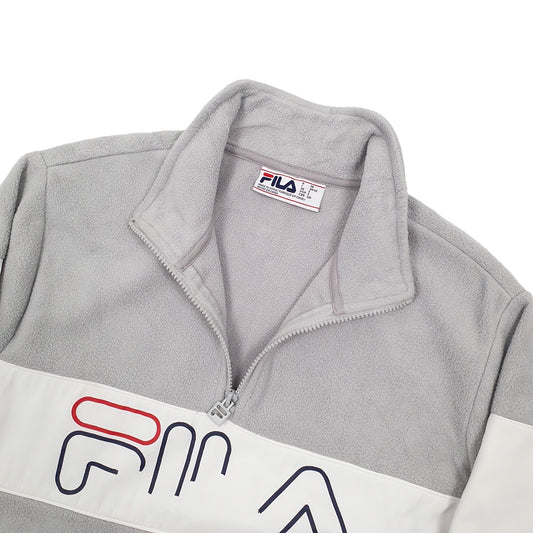 Fila Quarter Zip Fleece S Grey