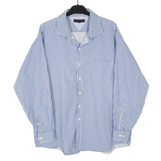 Tommy Hilfiger Long Sleeve Regular Fit Striped Shirt Blue