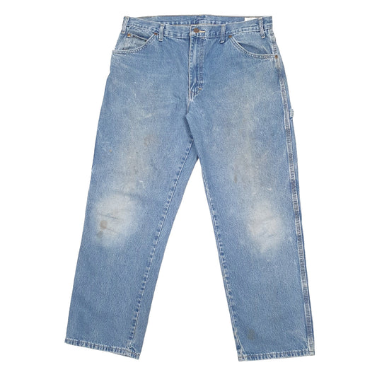 Mens Blue Dickies Carpenter Trousers