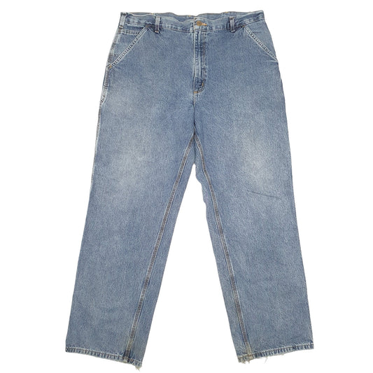 Mens Blue Carhartt Carpenter JeansW38 L32
