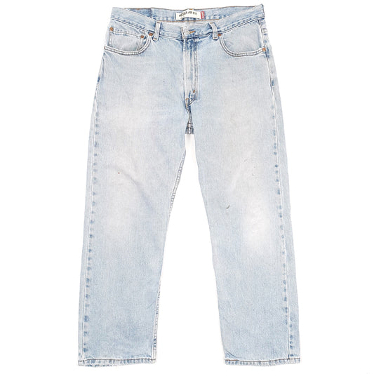 Levis 505 Regular Fit Jeans W36 L28 Blue