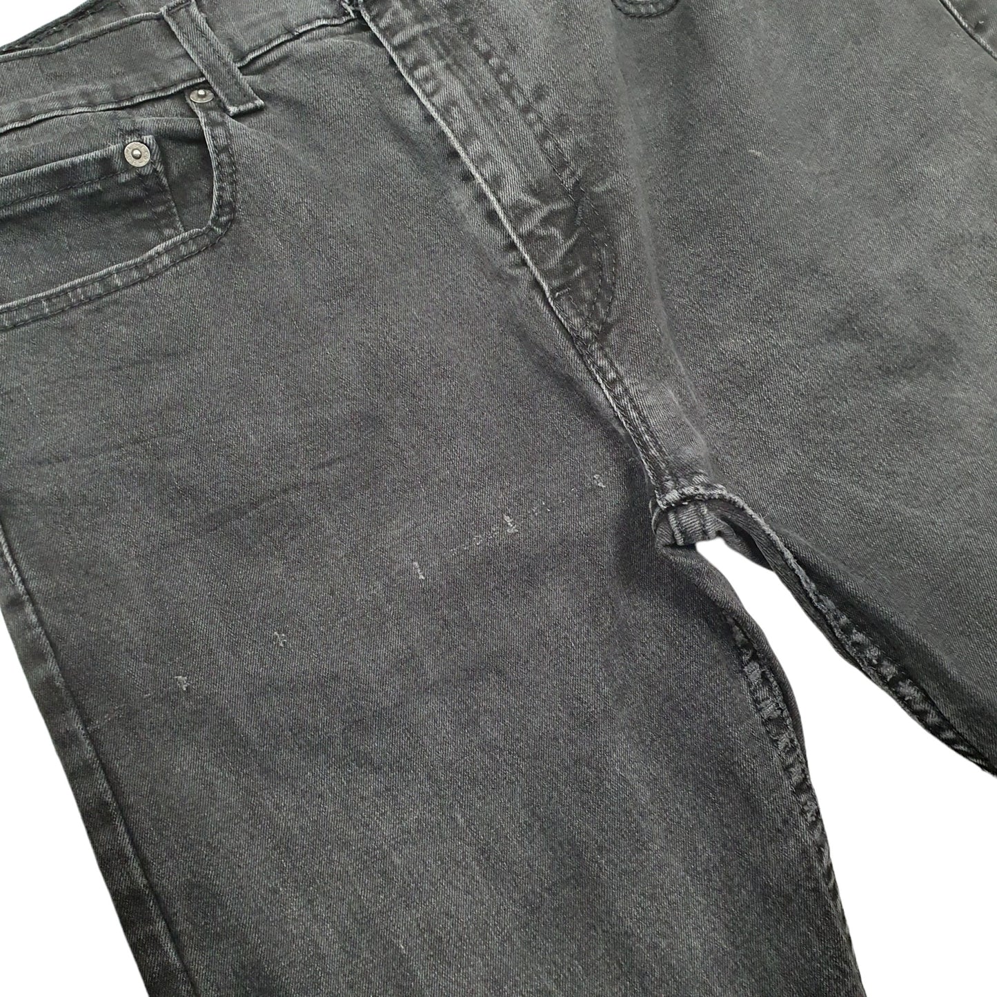Levis 502 Regular Fit Jeans W34 L34 Black