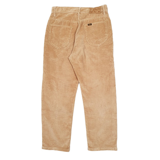 Womens Blue Lee Corduroy Trousers