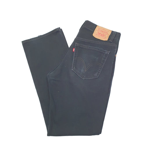 Levis Casual Regular Fit Jeans W32 L32 Black
