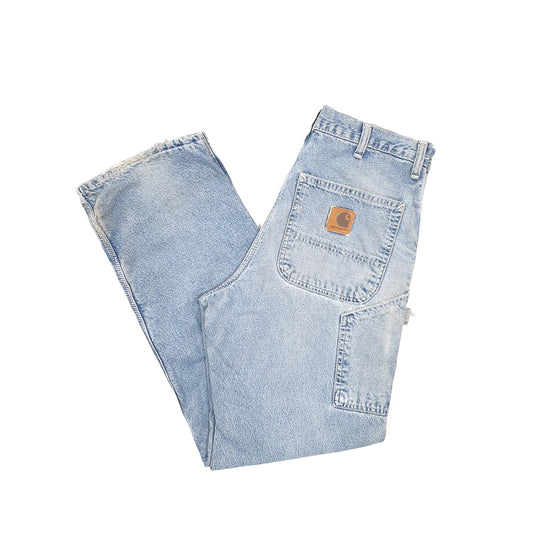 Carhartt Casual Fit Carpenter Lined Jeans W30 L31 Blue