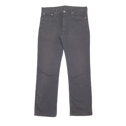 Levis 514 Straight Fit Jeans W34 L29 Black