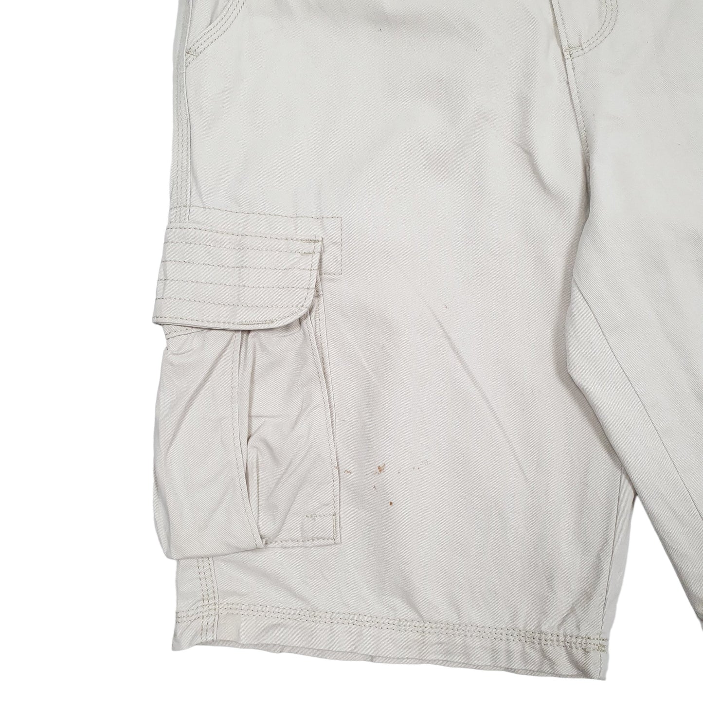 Mens Beige Urban Pipeline Cargo Shorts