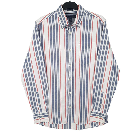 White Tommy Hilfiger Long Sleeve Shirt