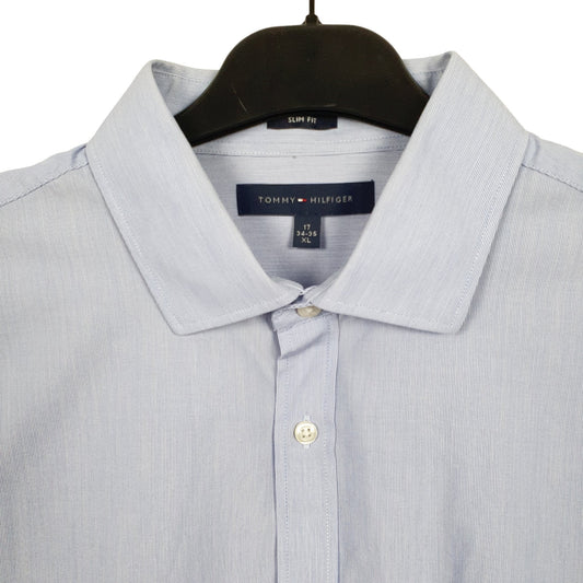Mens Blue Tommy Hilfiger Long Sleeve Shirt
