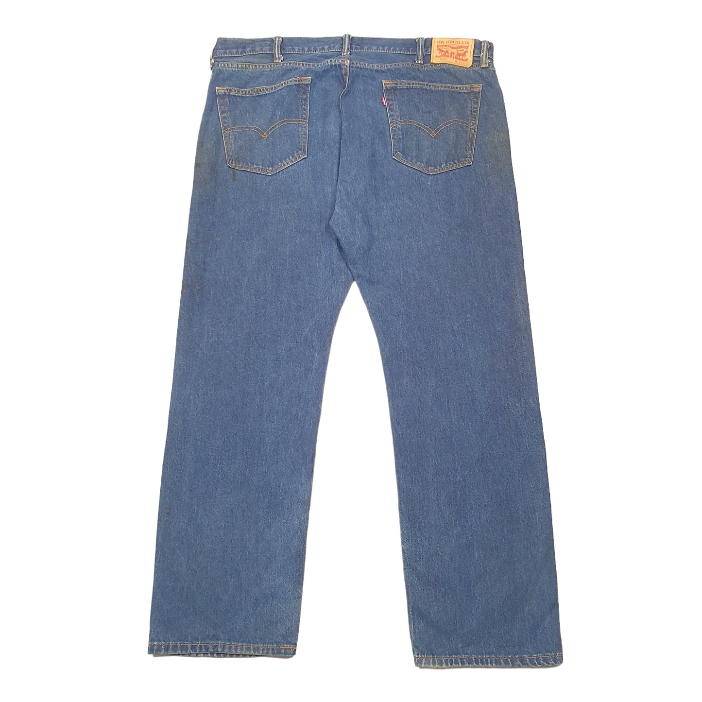 Levis 505 Regular Fit Jeans W42 L31 Blue