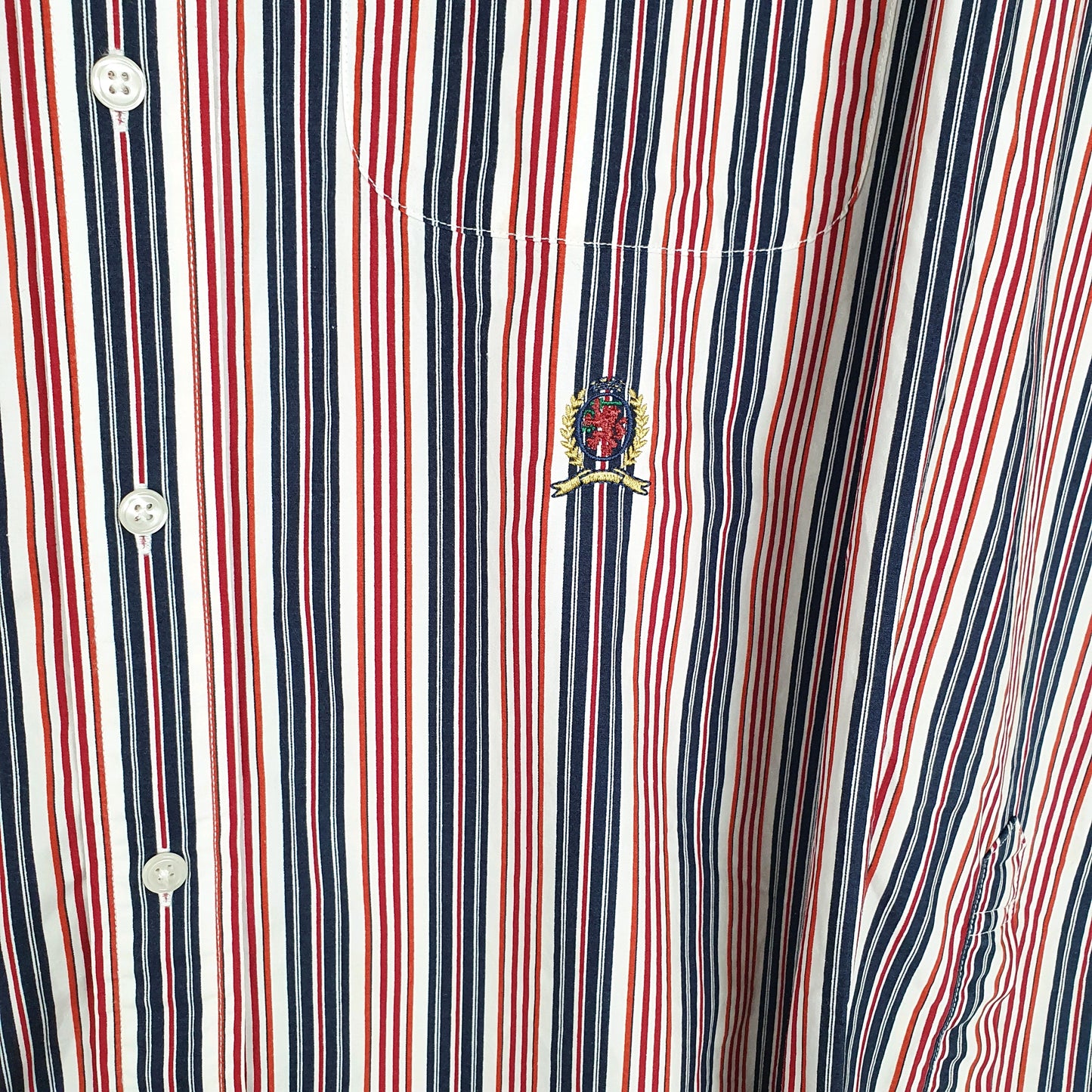 Tommy Hilfiger Long Sleeve Regular Fit Striped Shirt