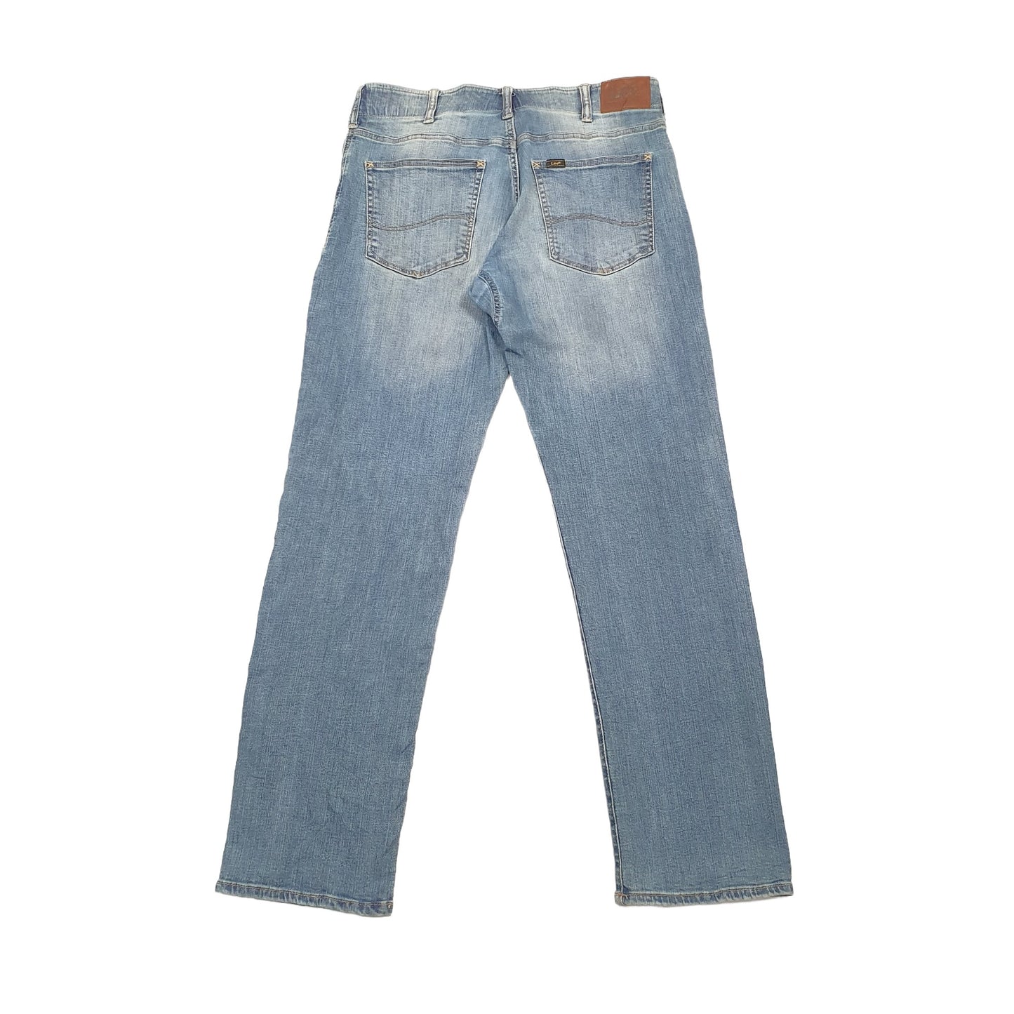 Lee Straight Fit Tapered Leg Tapered Fit Jeans W33 L32 Blue