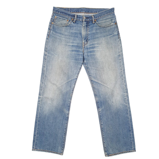 Mens Blue Levis 751 Traditional Casual JeansW34 L30