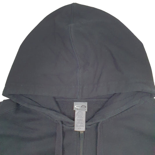 Mens Black Champion Full Zip Jumper