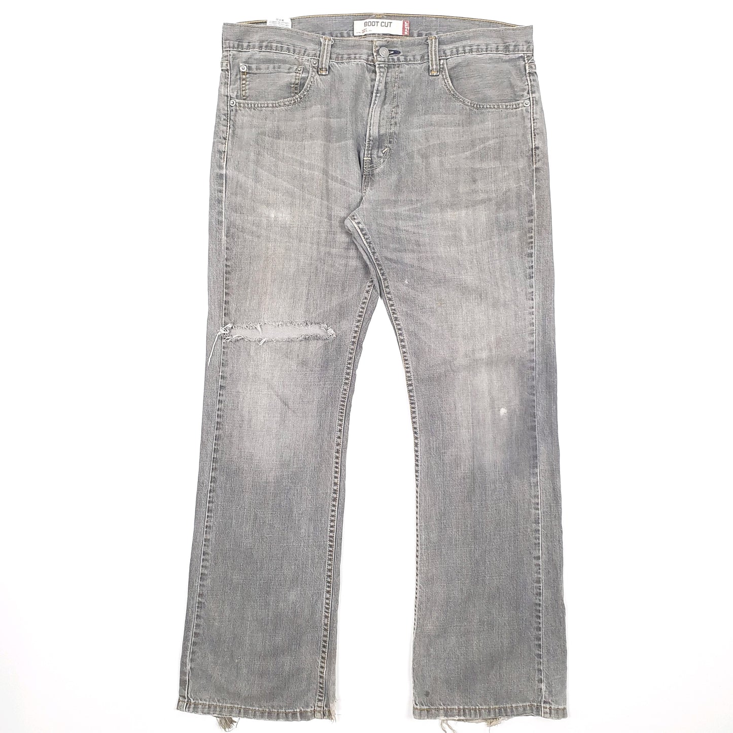 Levis 527 Bootcut Fit Jeans W32 L32 Grey
