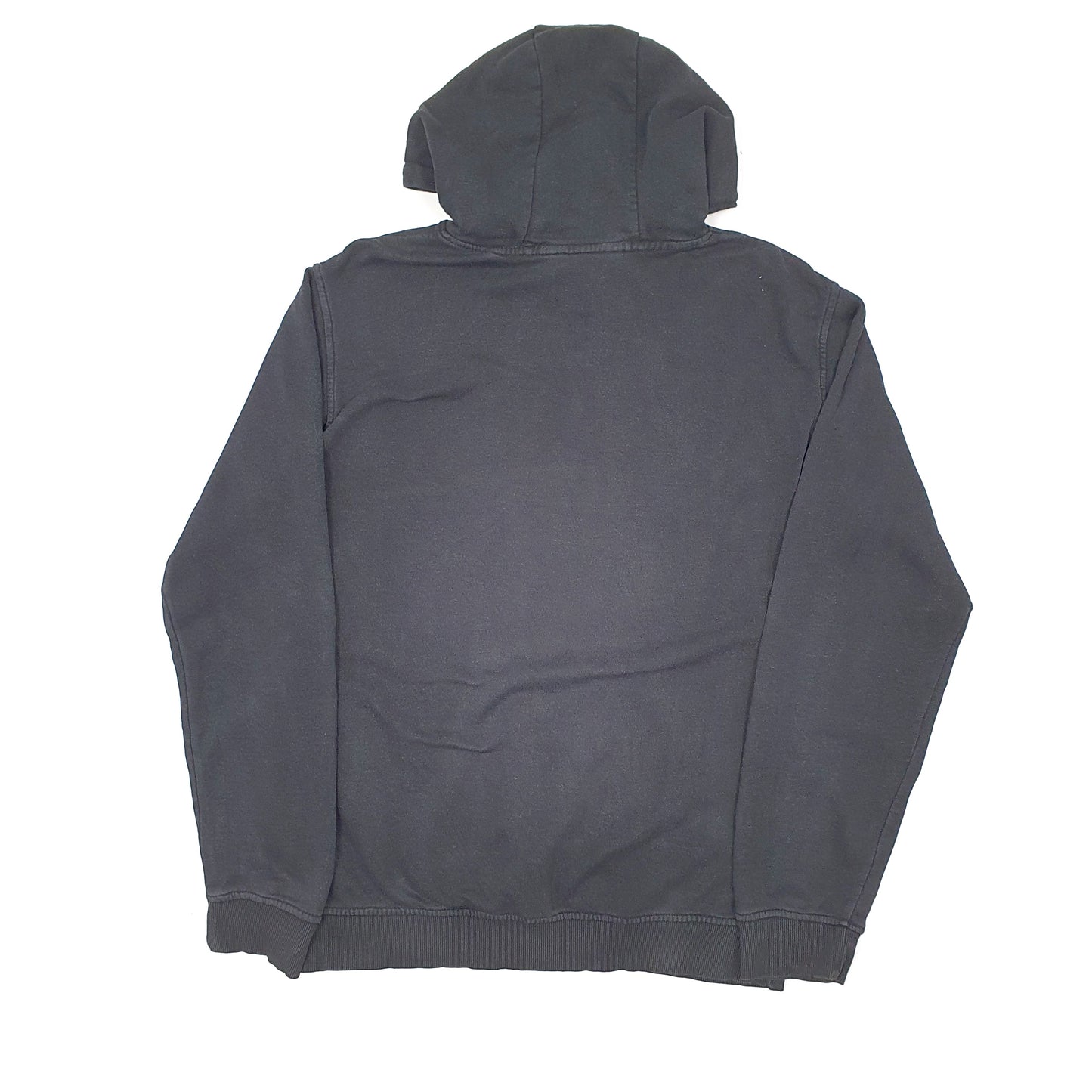 Mens Black Adidas Spellout Hoodie Jumper