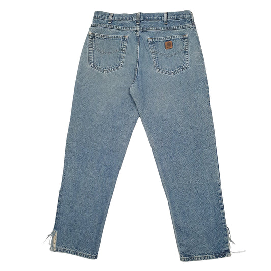 Mens Blue Carhartt Carpenter JeansW36 L30