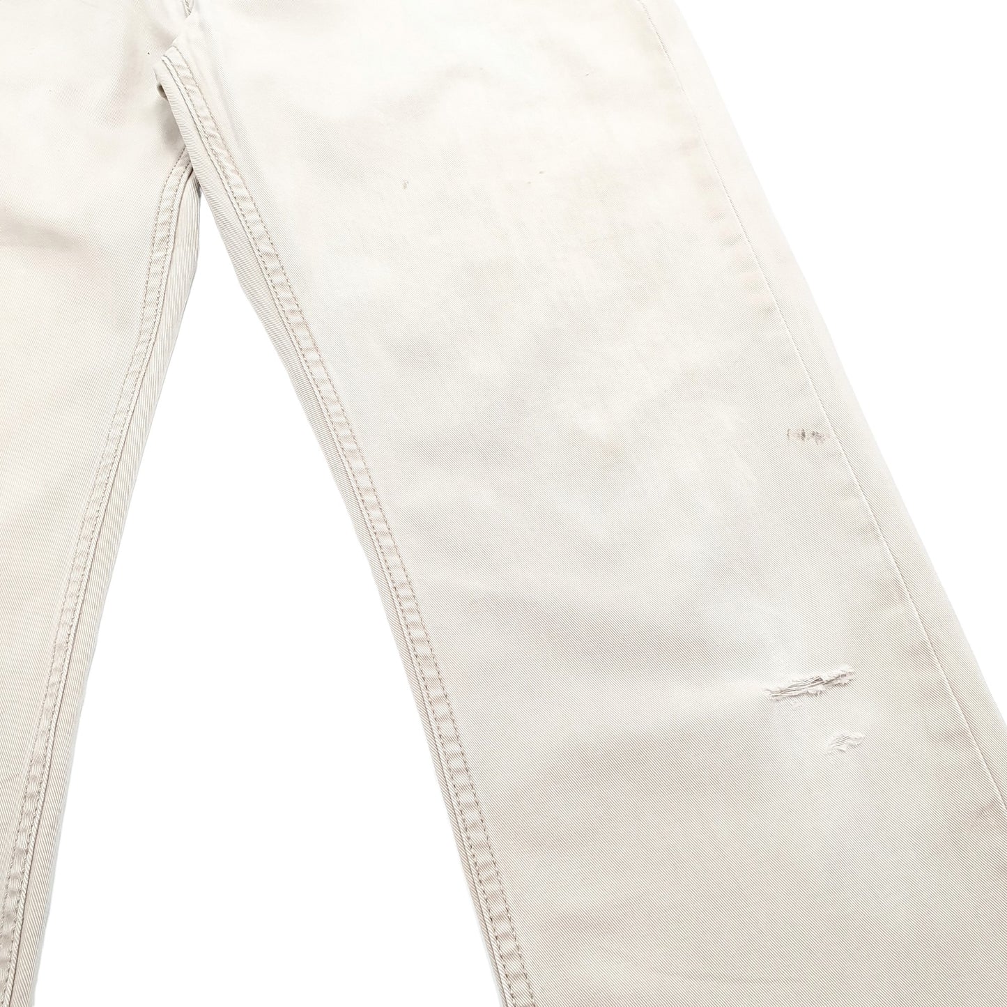 Levis 514 Straight Fit Jeans W33 L32 Beige