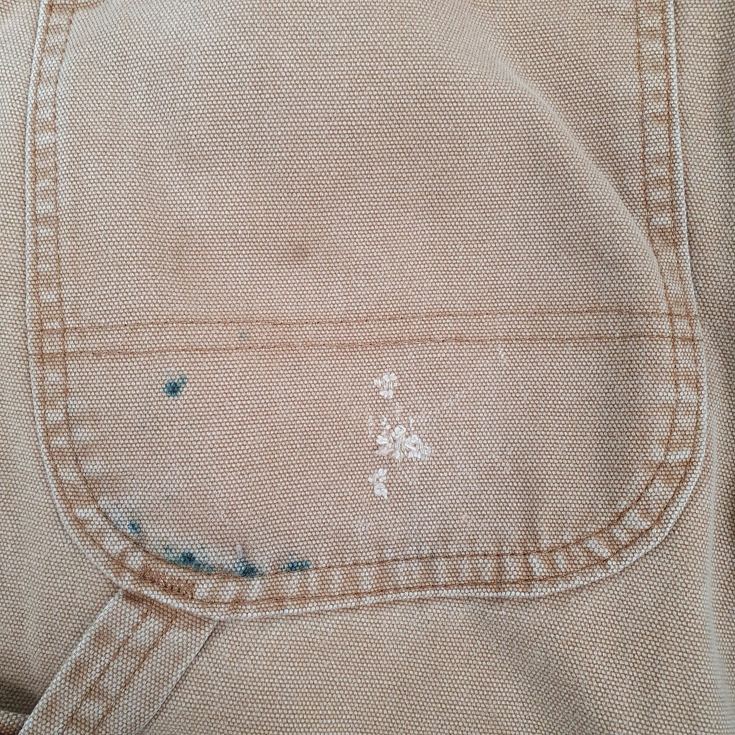 Mens Dickies Brown Carpenter Trousers W38 L29 Brown