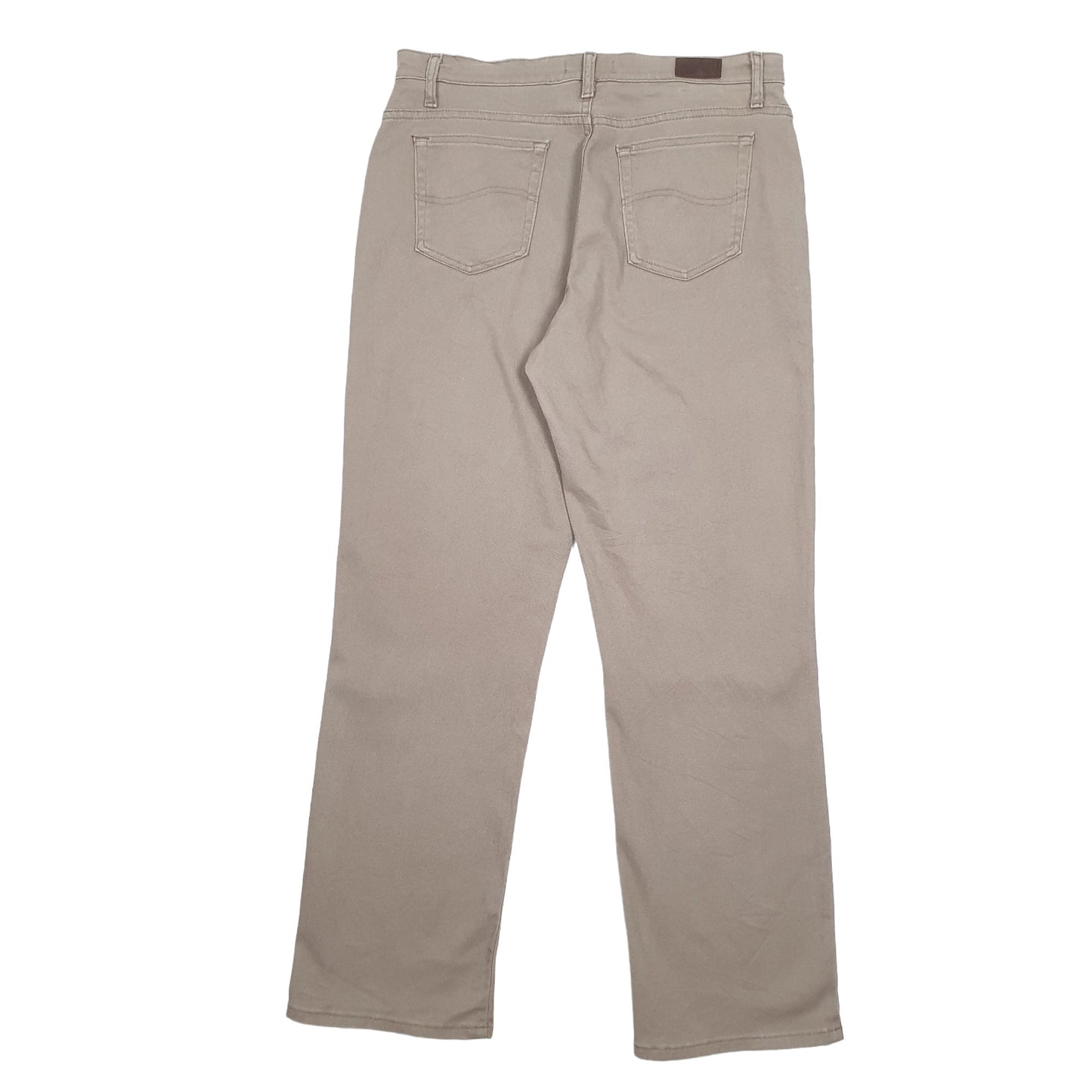 Lee Regular Straight Fit Jeans W34 L32 Beige