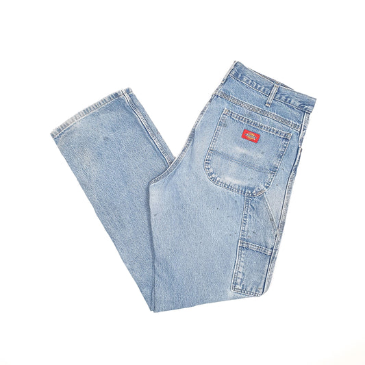 Dickies Carpenter Loose Fit Jeans W34 L33 Blue