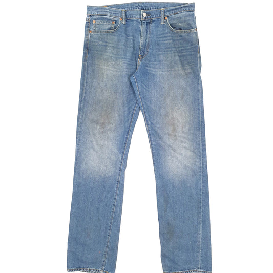 Levis 504 Regular Fit Jeans W36 L34 Blue