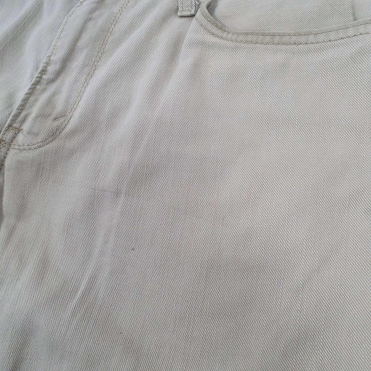 Levis Denizen Straight Fit Slim Jeans W32 L31 Beige