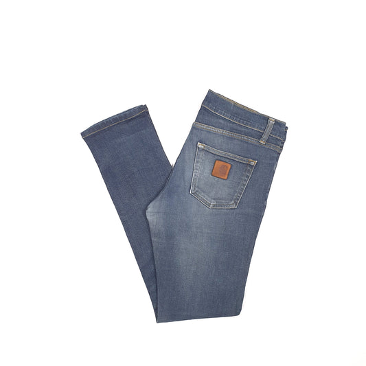 Carhartt Casual Tapered Fit WIP Slim Jeans W32 L31 Blue