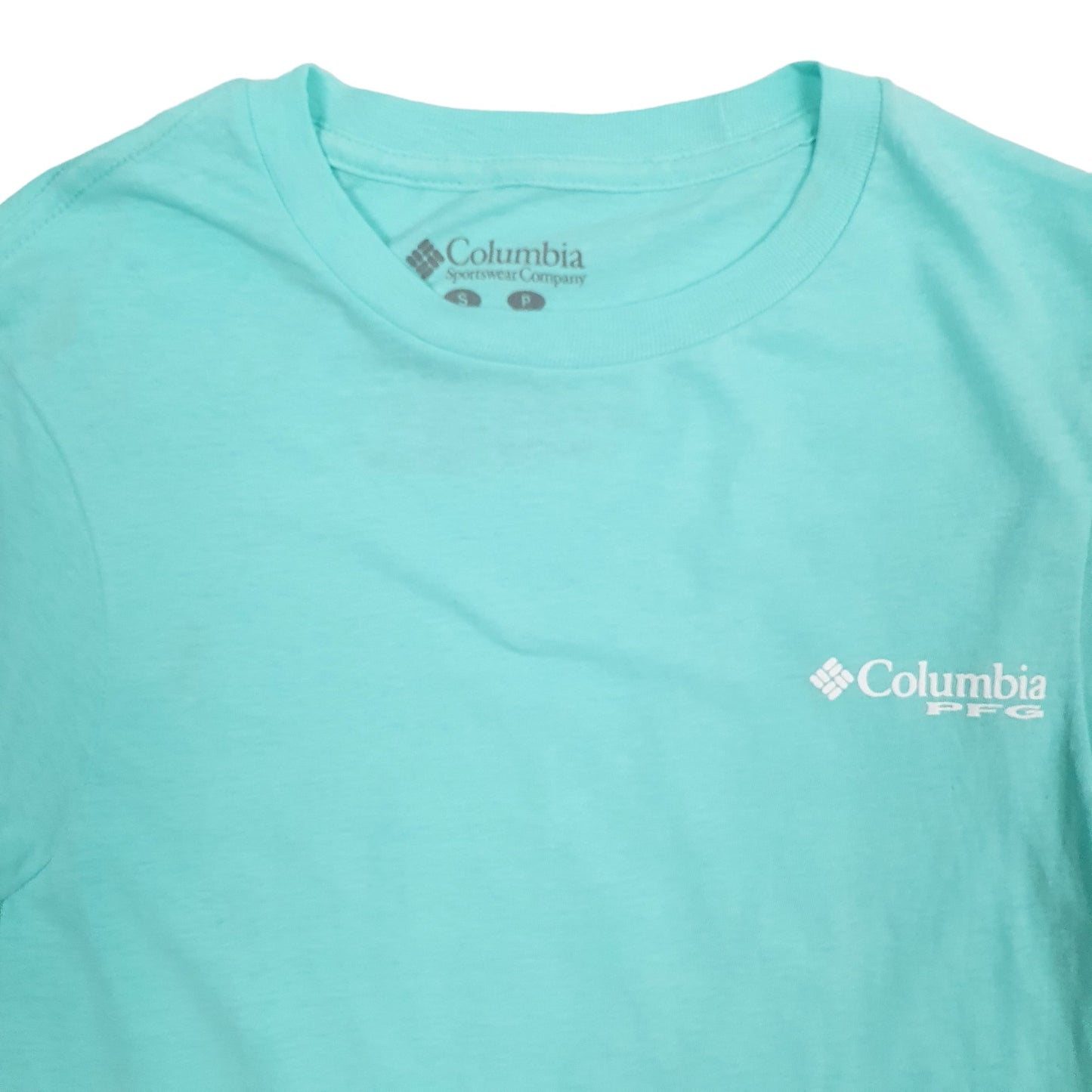 Mens Blue Columbia Sportswear Short Sleeve T Shirt