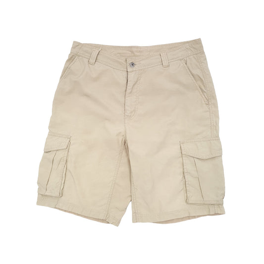 Beige Koppen Cargo Shorts