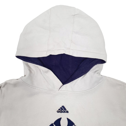 Womens Grey Adidas New York Yankees Baseball Hoodie Jumper